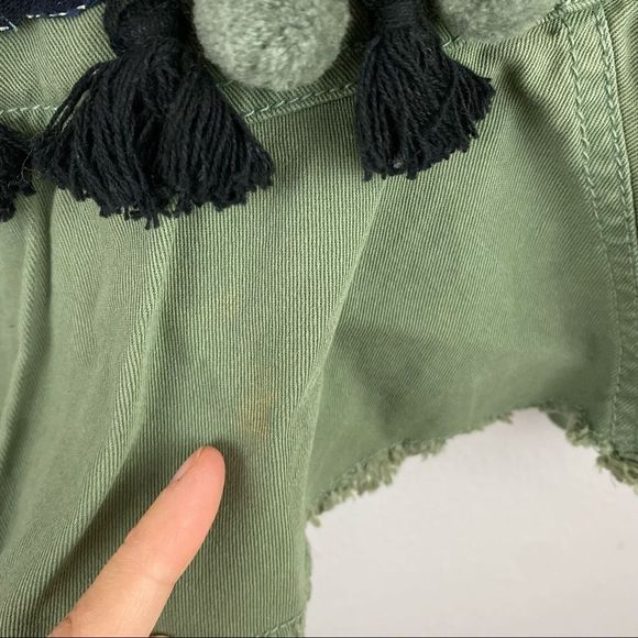 Zara • Tassel Army Jacket Top - Picture 9 of 9